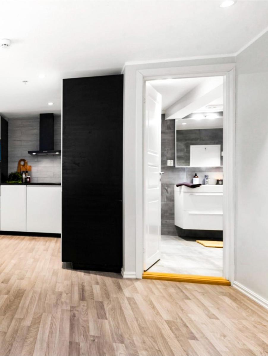 Modern Big 2 Bedroom Apartment Near Solsiden Trondheim Luaran gambar